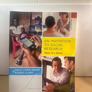 An Invitation to Social Research - How It's Done (Textbook)